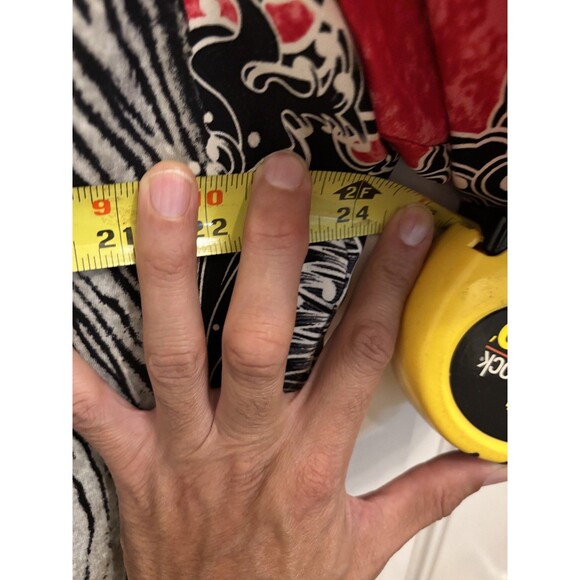 Anne Namba Hawaii Men's large Silk Aloha Shirt Tiger retro rare unique - Picture 8 of 9